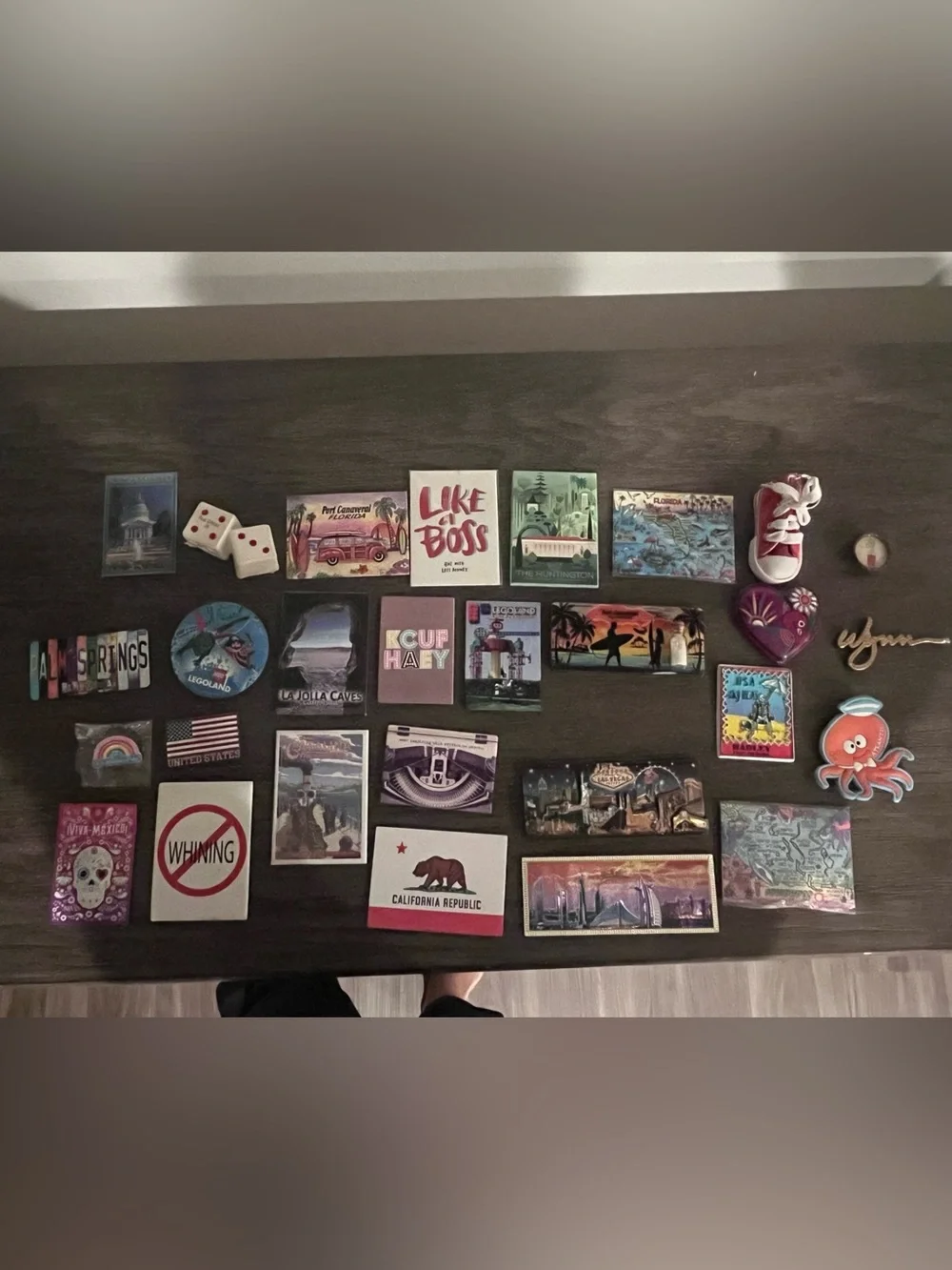 Lots California Travel Magnet vegas Mexico Dubai San Diego Florida Palm Springs - Picture 4 of 4